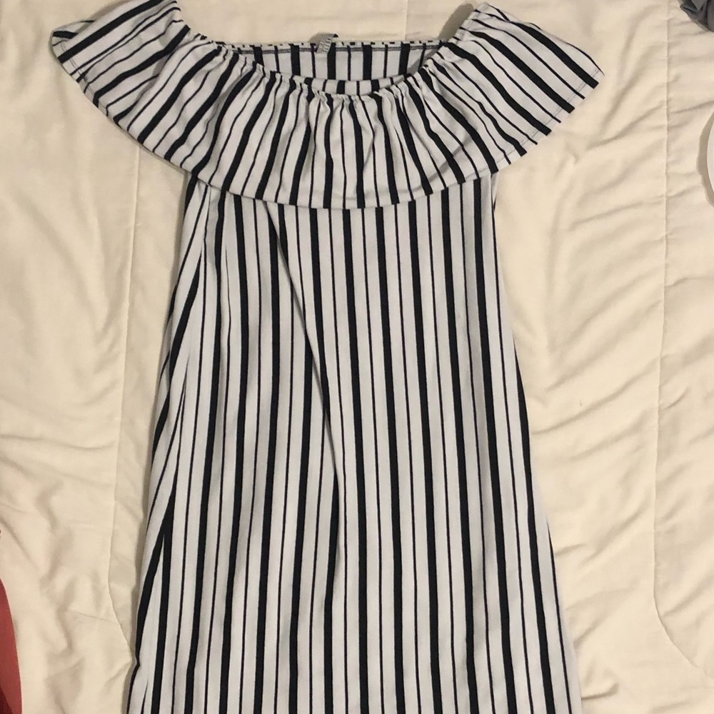 off the shoulder dress